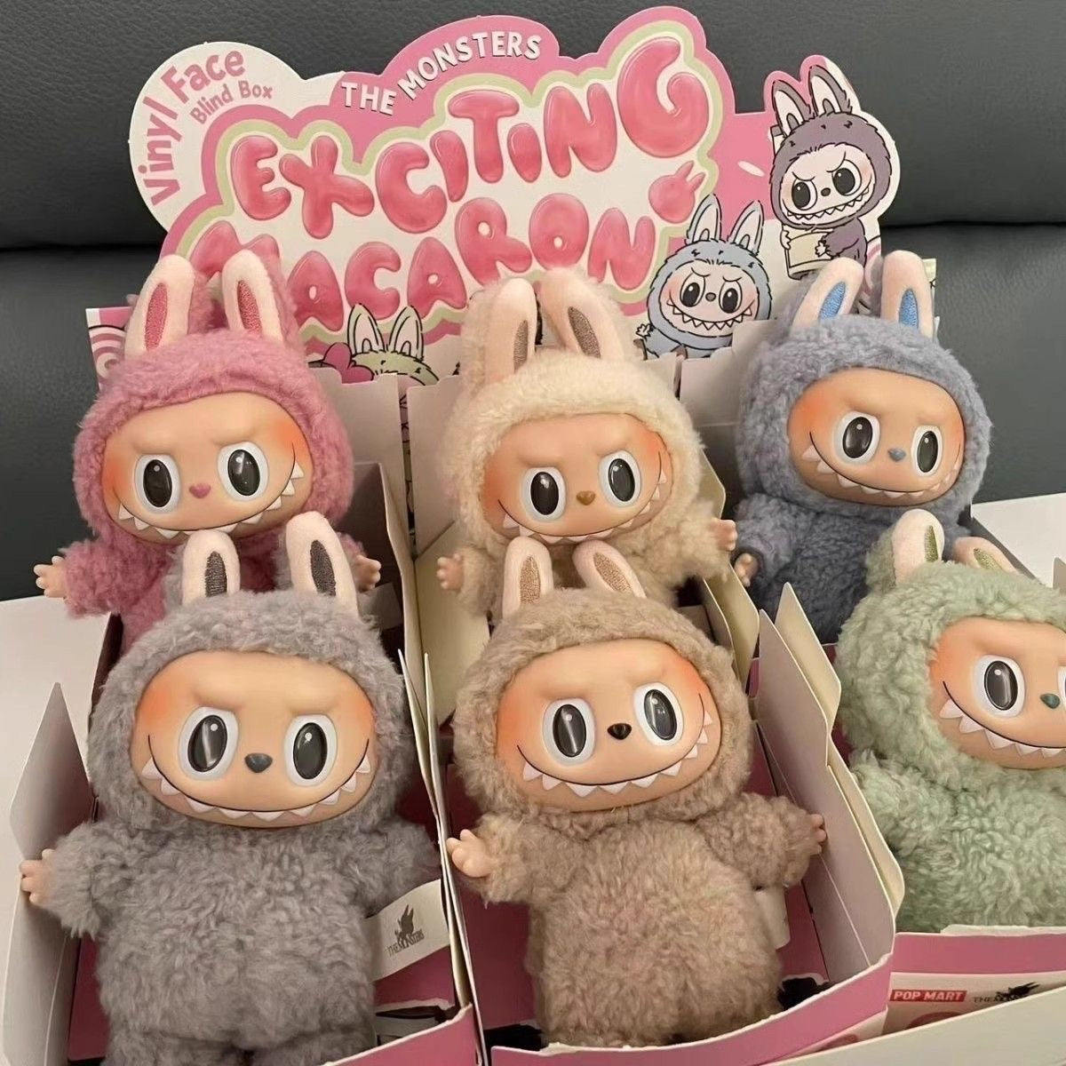 Hidden Style-Pop Mart Labubu The Monsters Big into Energy Series