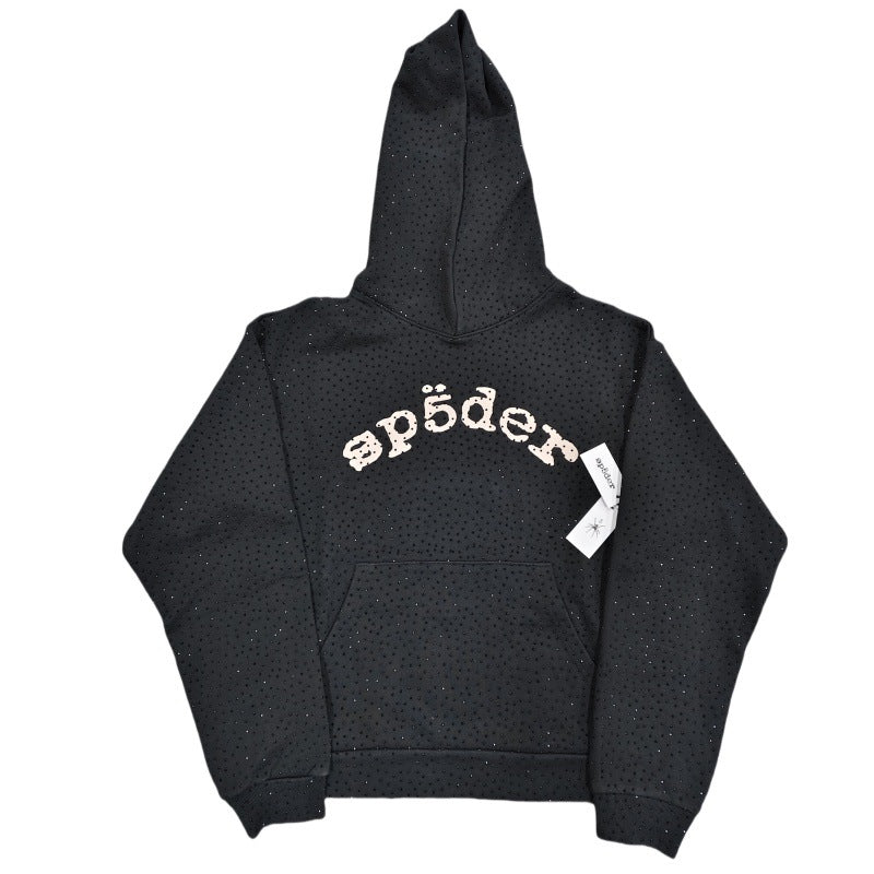 Sp5der vvs black  red hoodies spider heavry weight 1:1 hoodies