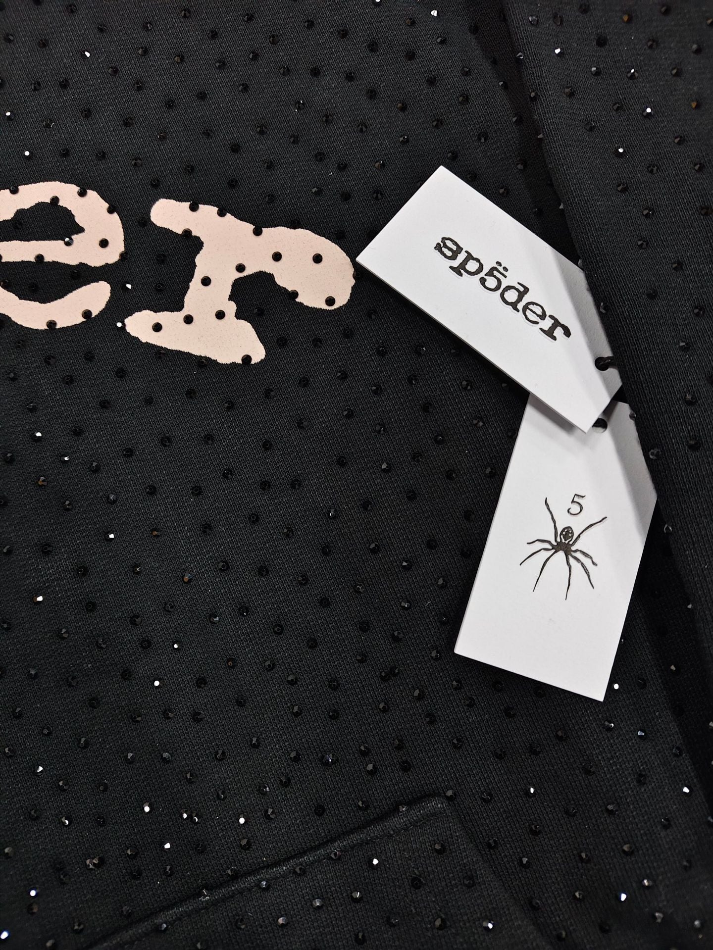 Sp5der vvs black  red hoodies spider heavry weight 1:1 hoodies