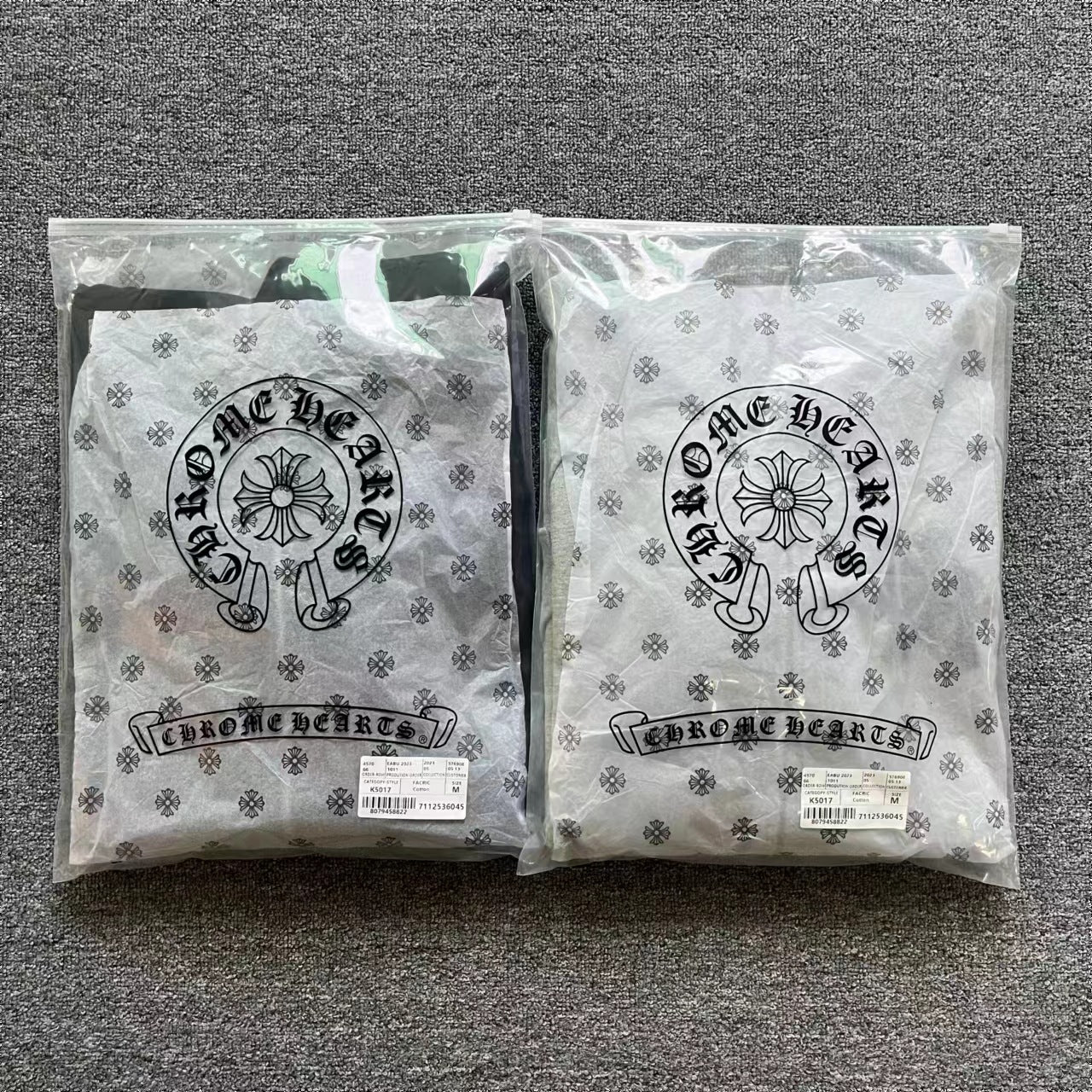 Chrome Heart Tops Hoodie with Zipper