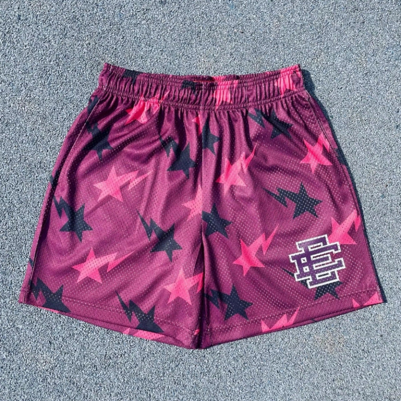 Eric Emanuel Sports Shorts for Men Star Loose Fit