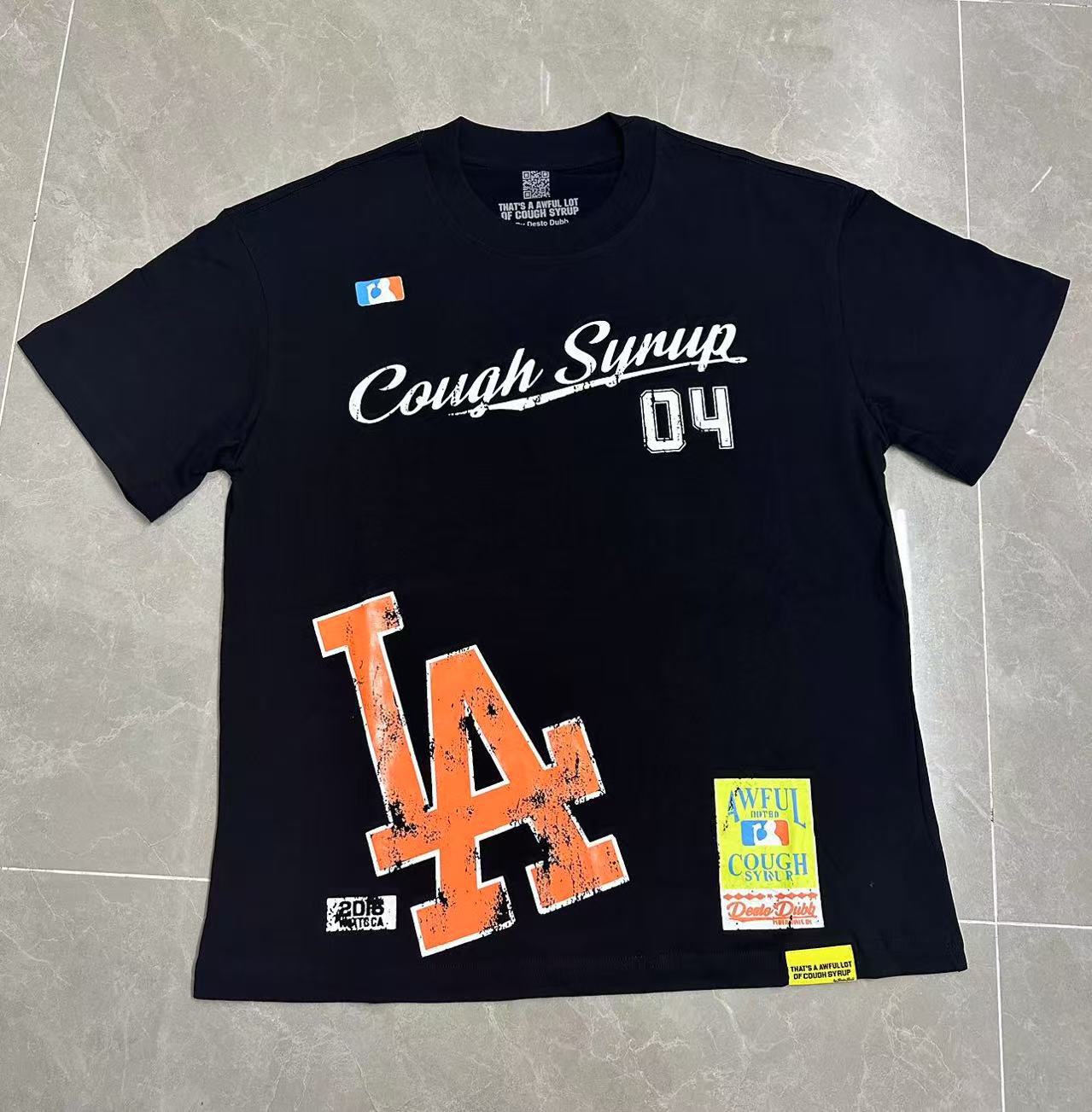 Short Sleeve THAT'S A AWFUL LOT OF COUGH SYRUP 100% Cotton T-Shirt