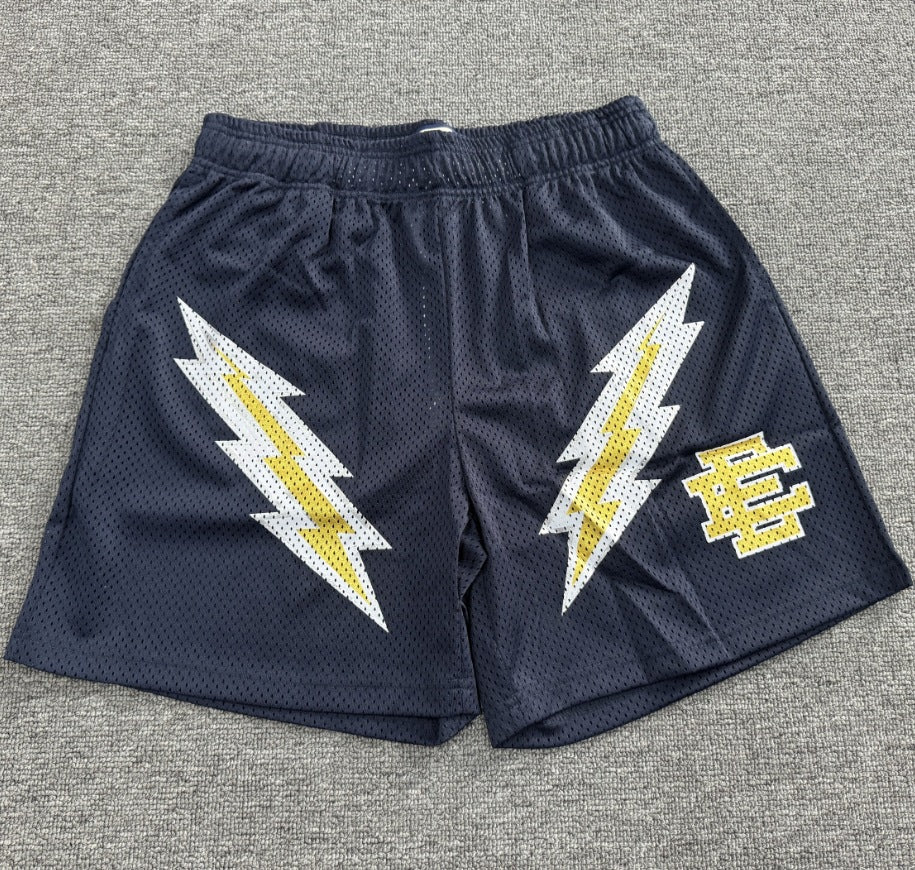 EE3010 Lightning Shorts  Eric Emanuel Quick-Drying Mesh Shorts Lightning Shorts