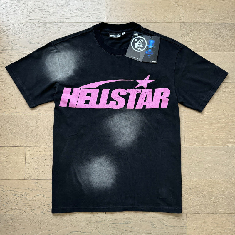 HS6201 New Colors Hellstar 100% Cotton laugh T shirts for men and women