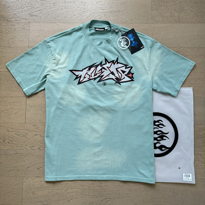 HS6201 New Colors Hellstar 100% Cotton laugh T shirts for men and women