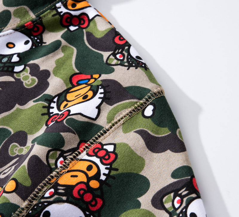 bape original 100% cotton hoodies for women and men