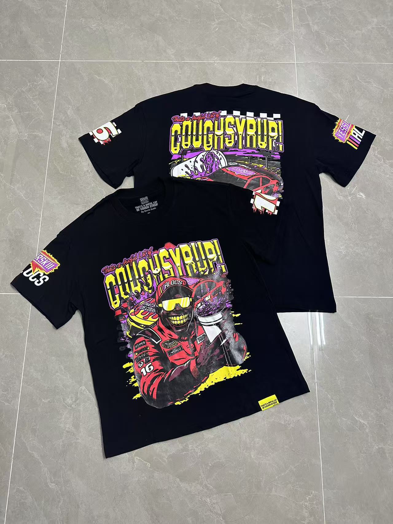 ALOCS 9001 THAT'S A AWFUL LOT OF COUGH SYRUP pure cotton T-shirt