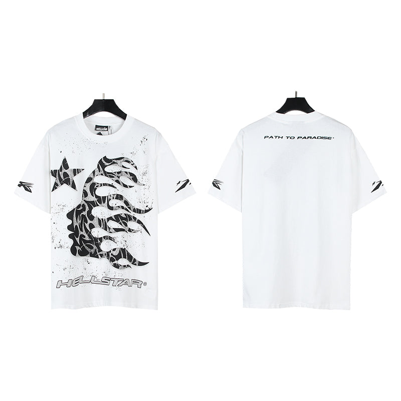 HS577 Hellstar NFC 1:1 100% cotton Tee Short Shirts for men and women